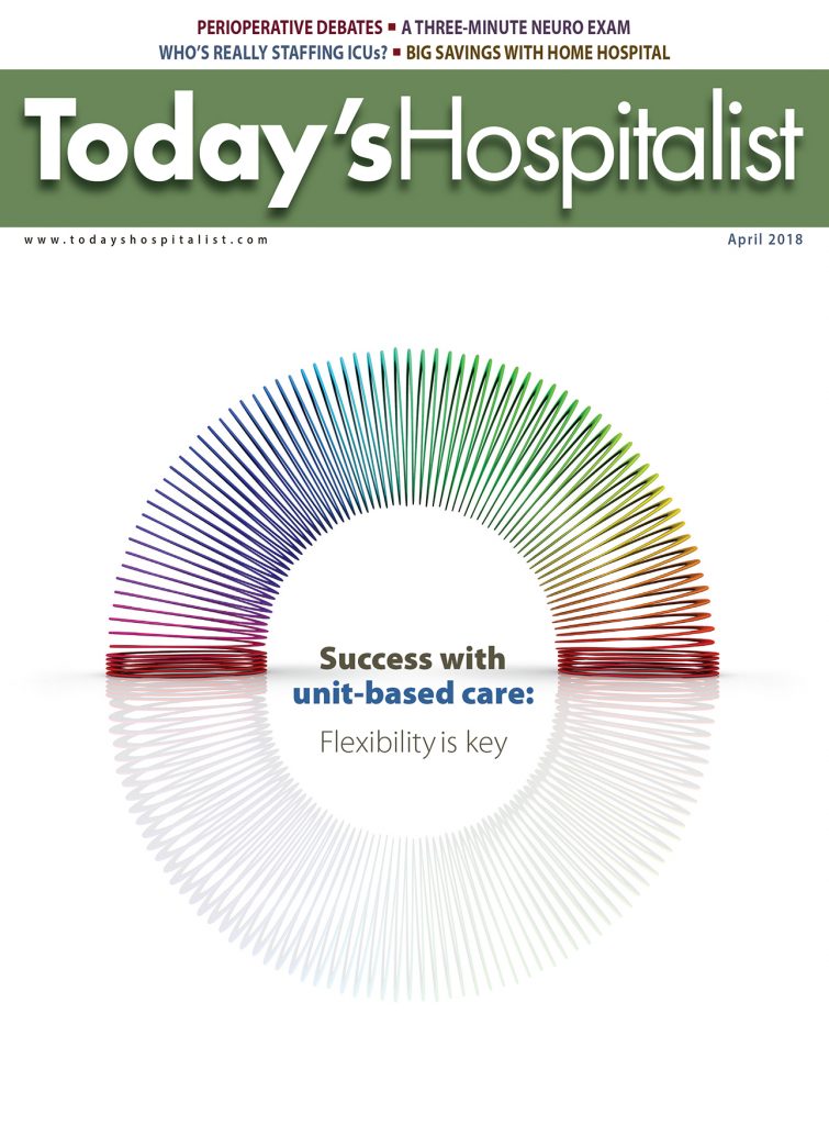 Want to succeed with unit-based care? - Today's Hospitalist